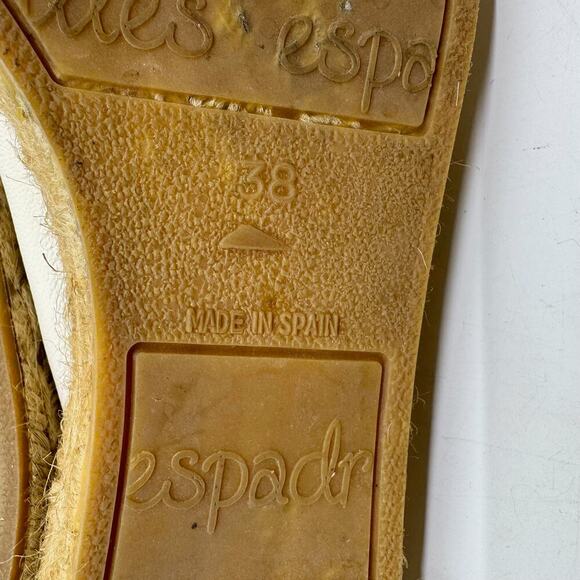 ERIC MICHAEL Serena Leather Espadrille Platform Sneakers - Picture 6 of 8